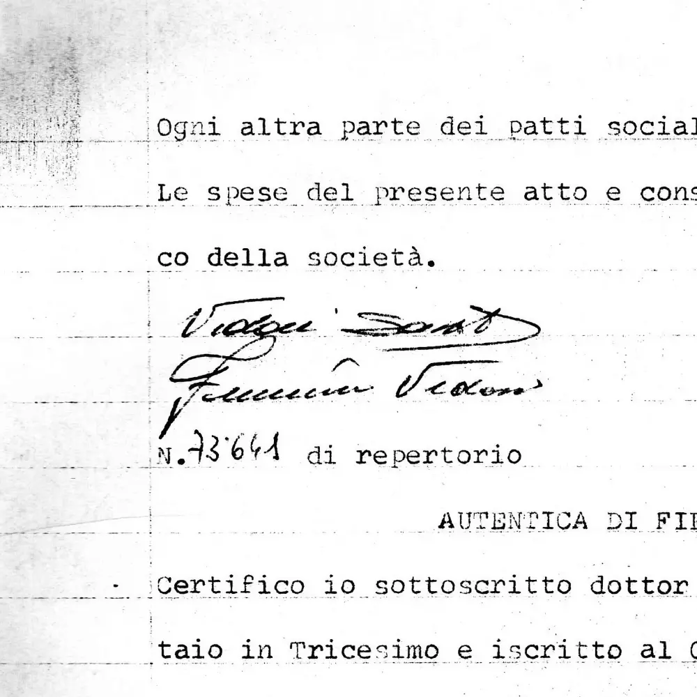 vidoni firme storia | Storia